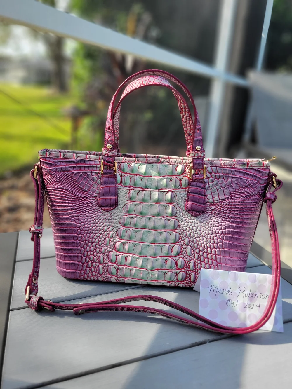 Brahmin Julep Mini-Asher EUC